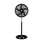 VENTILADOR DE PIE NEGRO 18PL